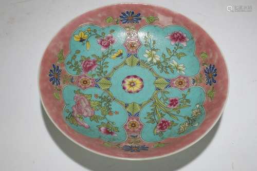 An Estate Chinese Flower-blossom Fortune Porcelain