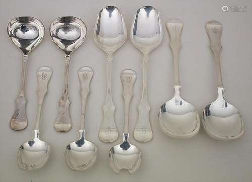 Zusatzteile / Additional silver cutlery, Robbe &