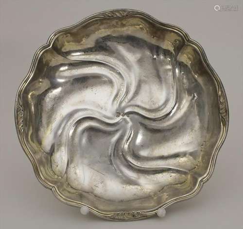 Barock Schale / A Baroque silver plate, Johann Samuel