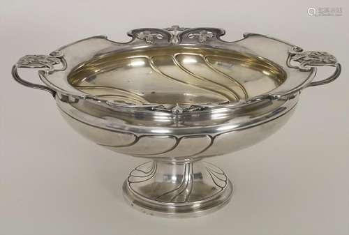 Jugendstil Obstschale / An Art Nouveau silver fruit