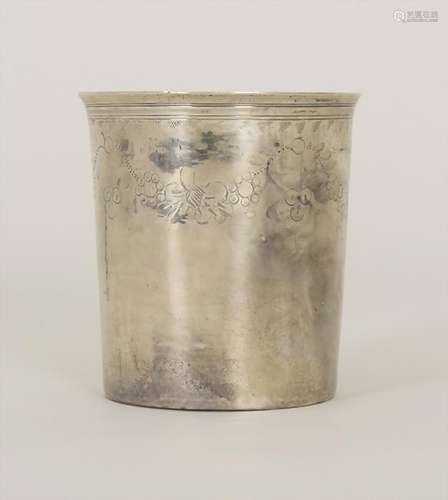 Becher / A silver beaker, Théodore Tonnelier, Paris,