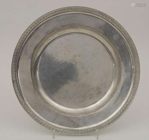 Teller / A silver plate, Joseph Hirschvogel, Stuttgart,