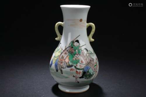 An Estate Chinese Battle-field Plain-style Porcelain