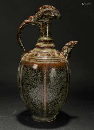 An Estate Chinese Ancient-framing Porcelain Ewer