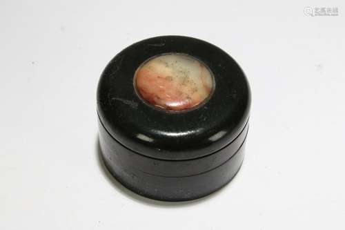 An Estate Chinese Lidded Soapstone Seal