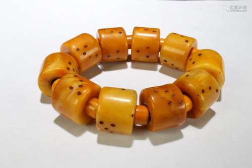 An Estate Chinese Fortune Bracelet