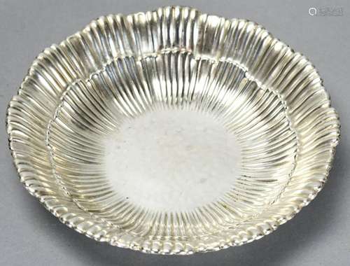 Arts & Crafts Style Hammered Sterling Silver Bowl