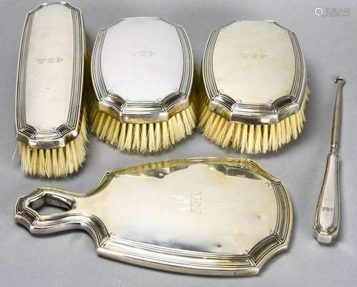 Antique Tiffany & Co Sterling Vanity / Dresser Set