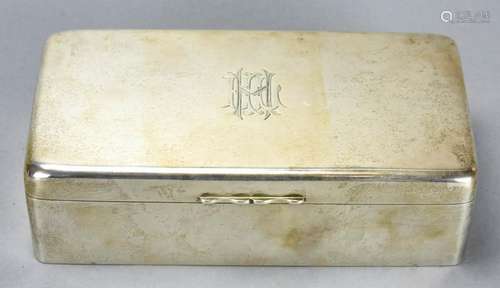 Antique English Sterling Silver Box w London Marks