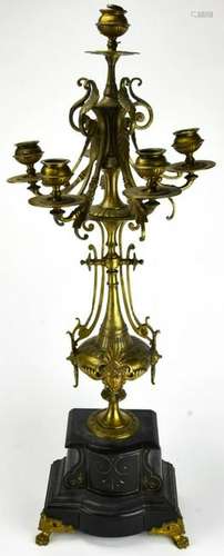 Antique 19th C French Empire Style Candelabra