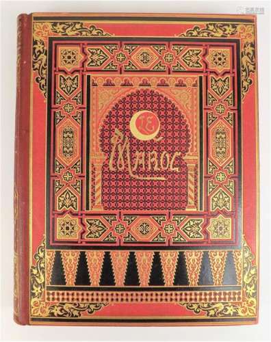 AMICIS (Edmondo de). MOROCCO. Paris, Hachette 1882…