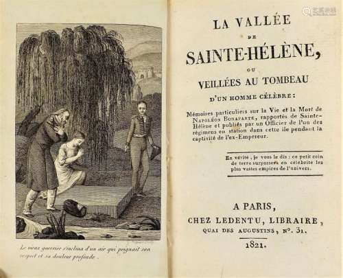 (Anonymous). THE VALLEY OF SAINTE HELENE, or wakes…