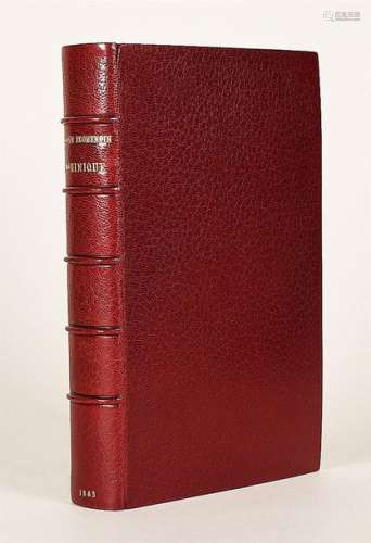 FROMENTIN (Eugene). DOMINIC. Paris, Hachette, 1863…