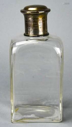 Antique C 1930 Silver Decanter Bottle Trophy