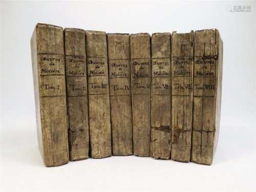 MOLE. OPEN. Paris, Widow David, 1768. 8 volumes in…
