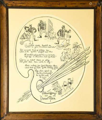 Lillian Tiffany & Durant Rose Fairy Tale Art