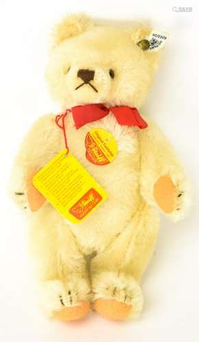 Vintage Steiff Mohair & Felt Jointed Teddy Bear