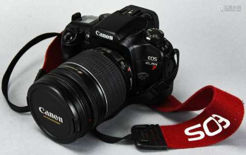 Canon EOS Elan 7 Film Camera, Zoom Lens