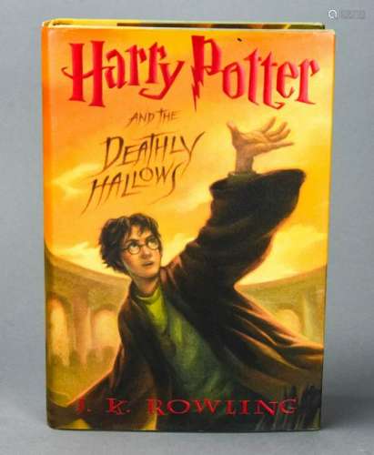 Harry Potter First Edition Deathly Hallows Book