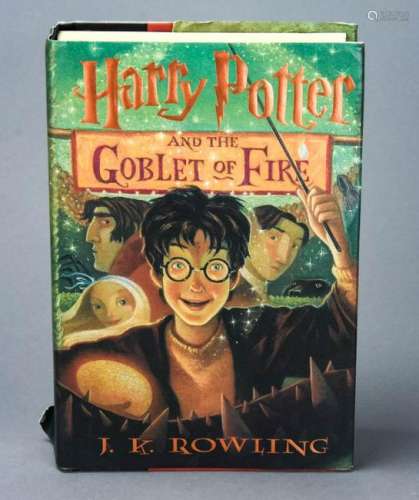 Harry Potter First Edition Goblet of Fire Book