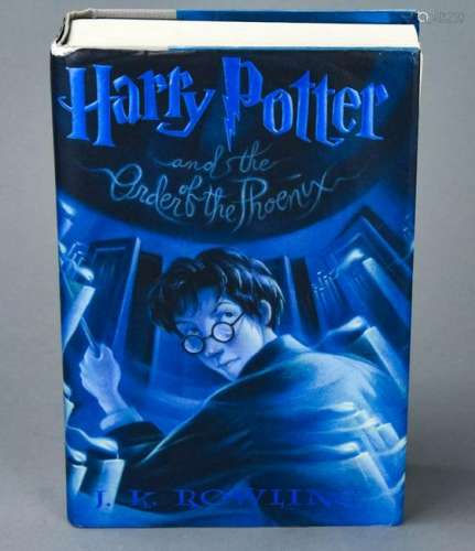 Harry Potter First Edition Order of Phoenix Book