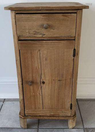 Country Style Rustic Pine Cabinet