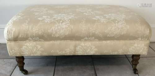 Custom Fabric Upholstered Bench / Ottoman