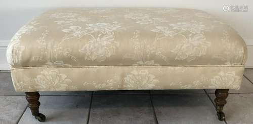 Custom Fabric Upholstered Bench / Ottoman