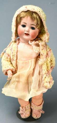 Antique Simon Halbig 156 Bisque Head Baby Doll