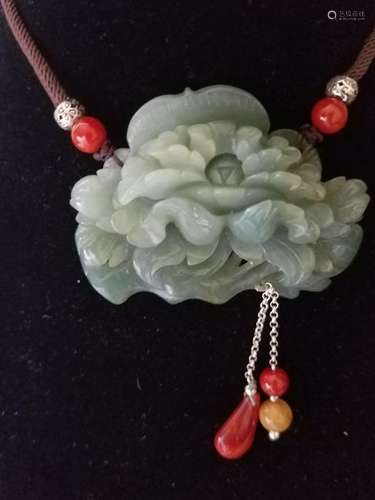 A Blue Jade Pendant