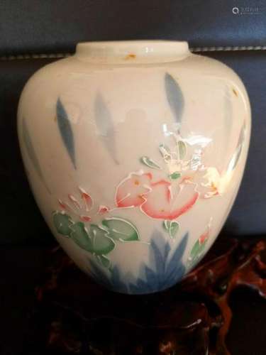 A Vase with Flowers