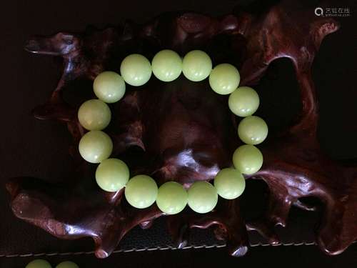 All natural Night-luminescent bead bracelet