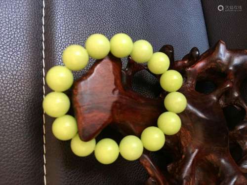 All natural Night-luminescent bead bracelet