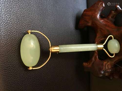 All natural Xiuyan Jade facial roller