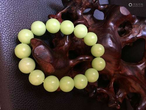 All natural Night-luminescent bead bracelet