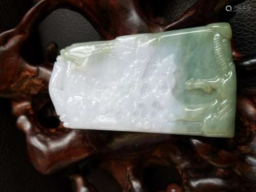 All natural Emerald Pendant