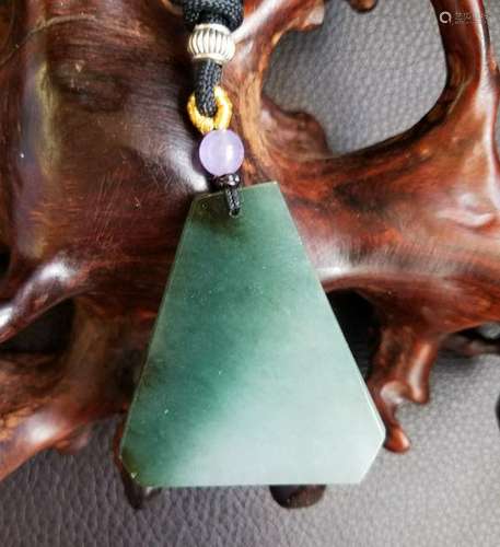 All natural Emerald Pendant