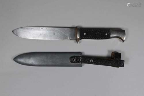 Dolch, wohl entnazifiziert, Klinge C. Julius Herbertz Solingen, L.: 25,5 cm.- - -27.00 % buyer's