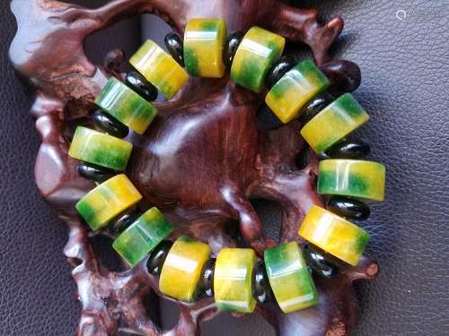 All natural 1983's Jade Beabs Bracelet