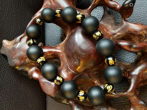 All natural Agate Beads Bracelet