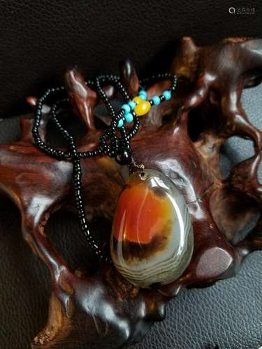 All natural Agate Pendant