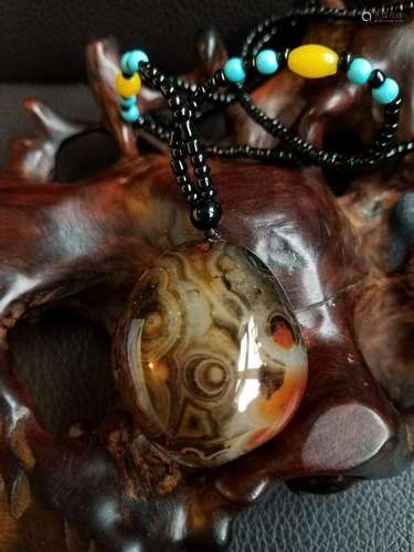 All natural Agate Pendant