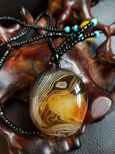 All natural Agate Pendant