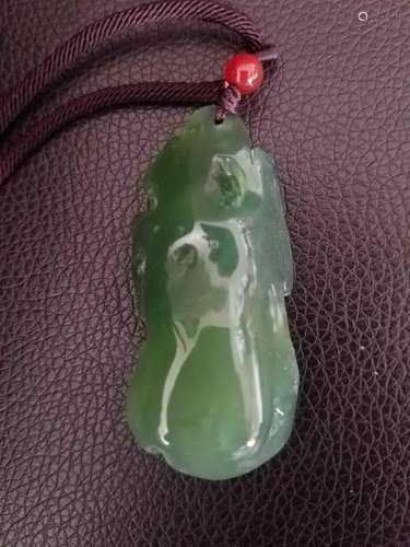 All natural Xiuyan Jade pendant