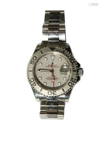 Rolex, Stainless Steel Yachtmaster Watch