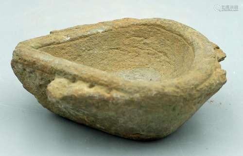 Gandharan Oil Lamp - Indus Valley - 3rd-4th C. AD