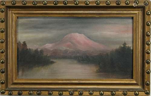 American School, Painting of Mt. Hood