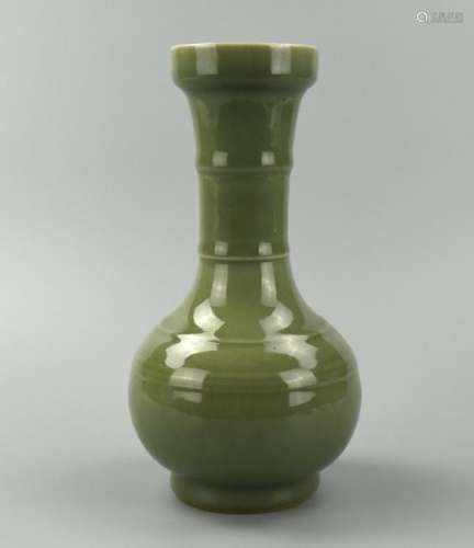 Chinese Longquan Celadon Vase,19-20th C.