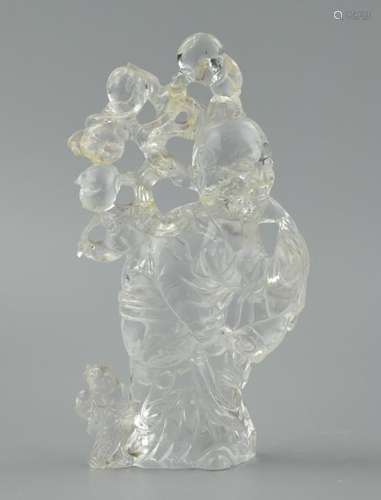 Chinese Crystal Carving of 