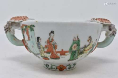 Chinese Export Porcelain Decoration Bowl